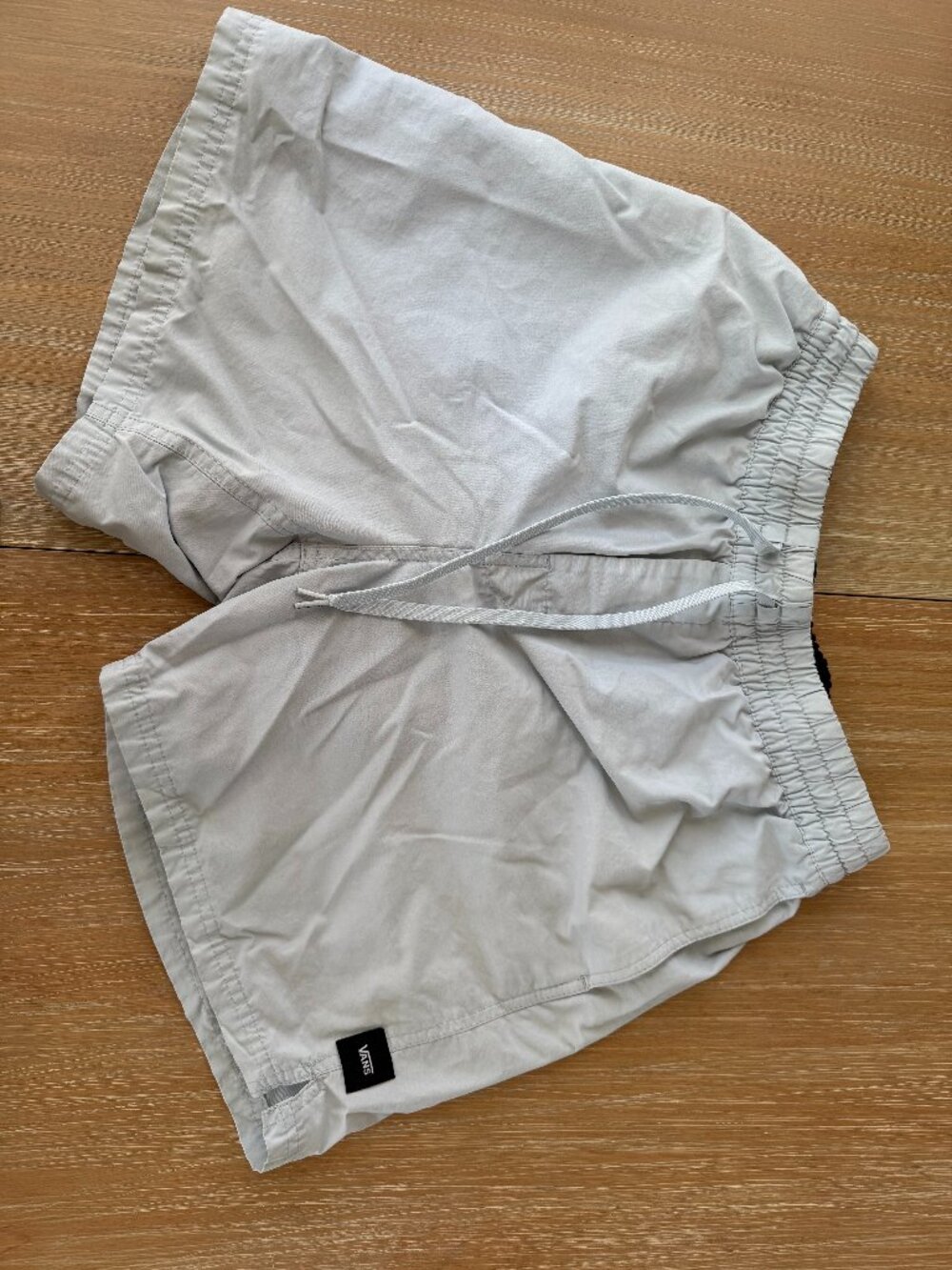 Vans Men's Light Blue Athletic Drawstring Shorts
